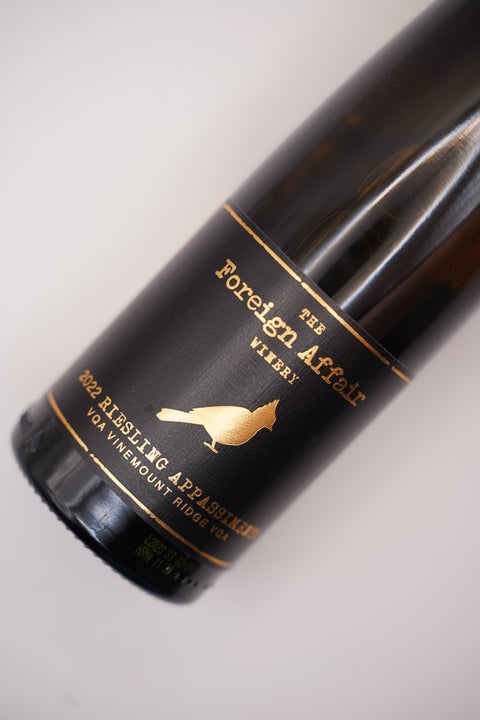 2022 Foreign Affair Riesling Appassimento