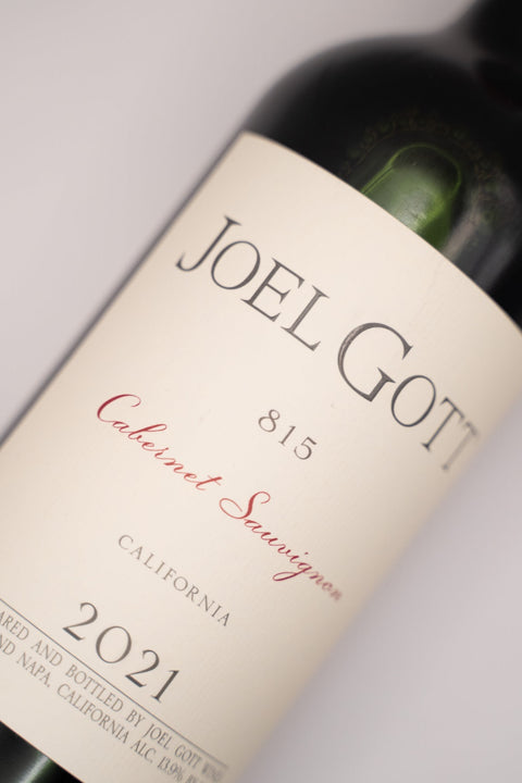 Joel Gott 815 Cabernet Sauvignon