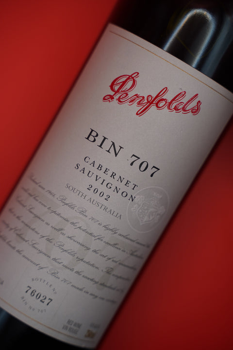 2002 Penfold's Bin 707 Cabernet Sauvignon