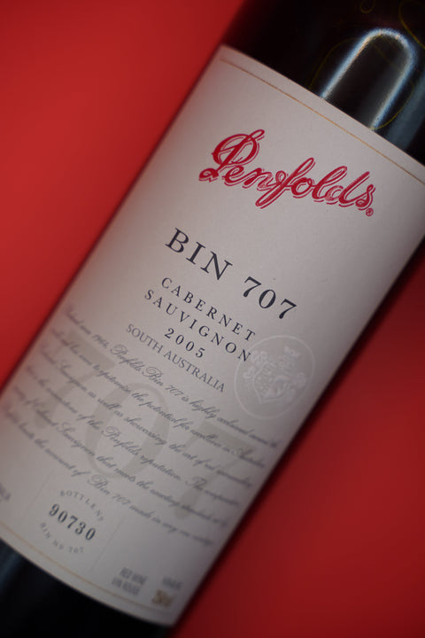 2005 Penfold's Bin 707 Cabernet Sauvignon