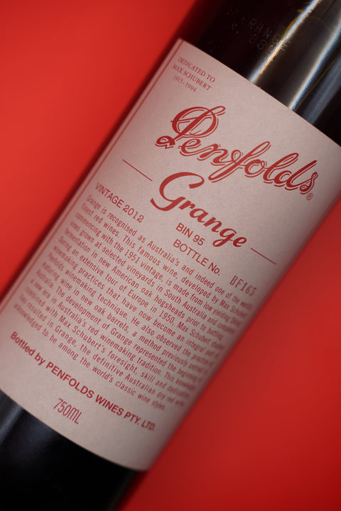 2012 Penfolds Grange Bin 95 Shiraz
