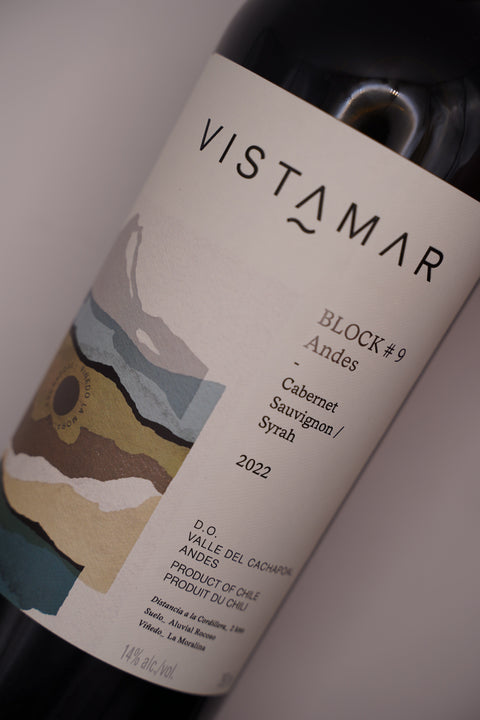 2021 Vistamar Block 3 Andes Carmenere